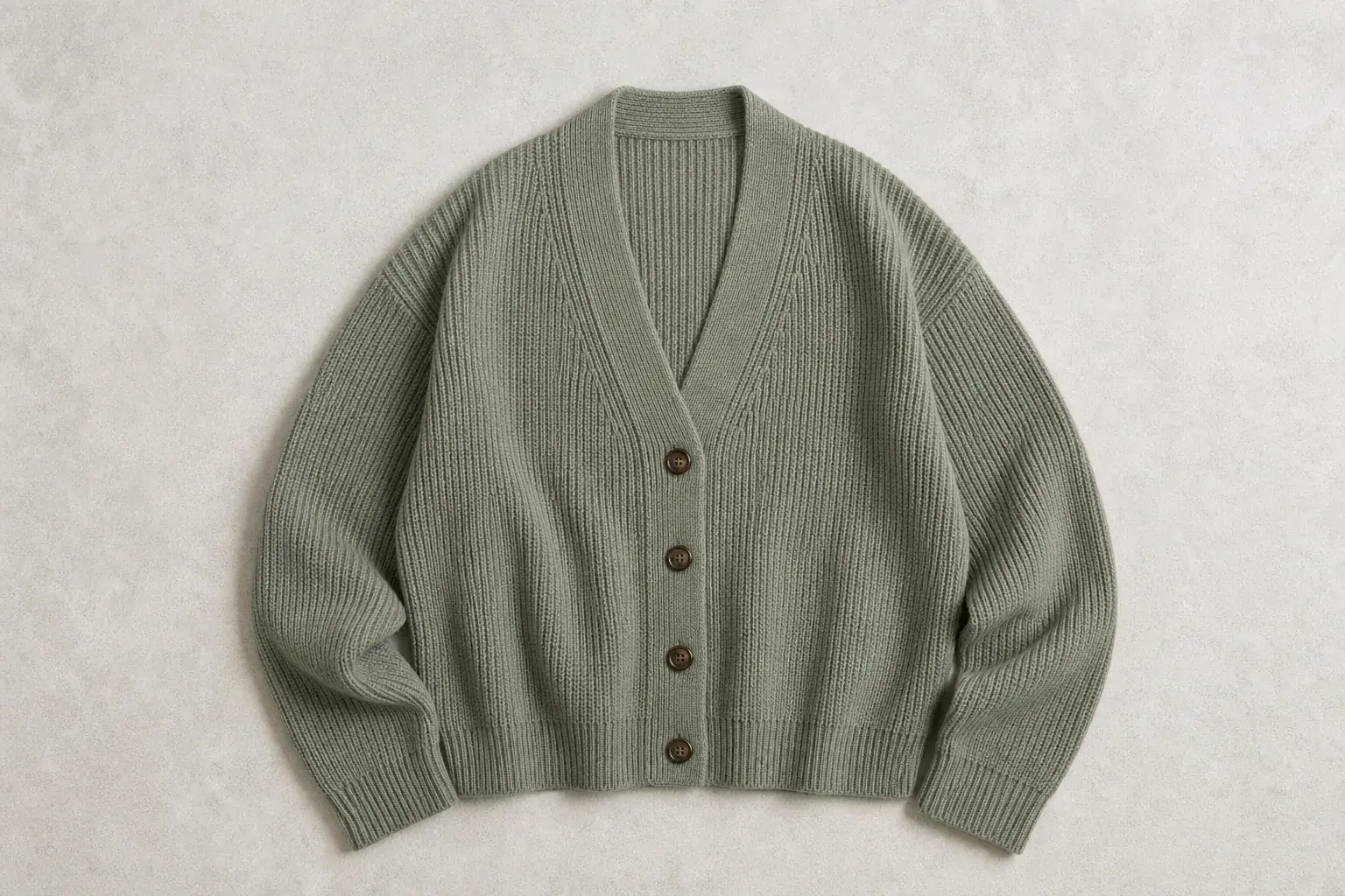 The Chunky V-Neck Cardigan