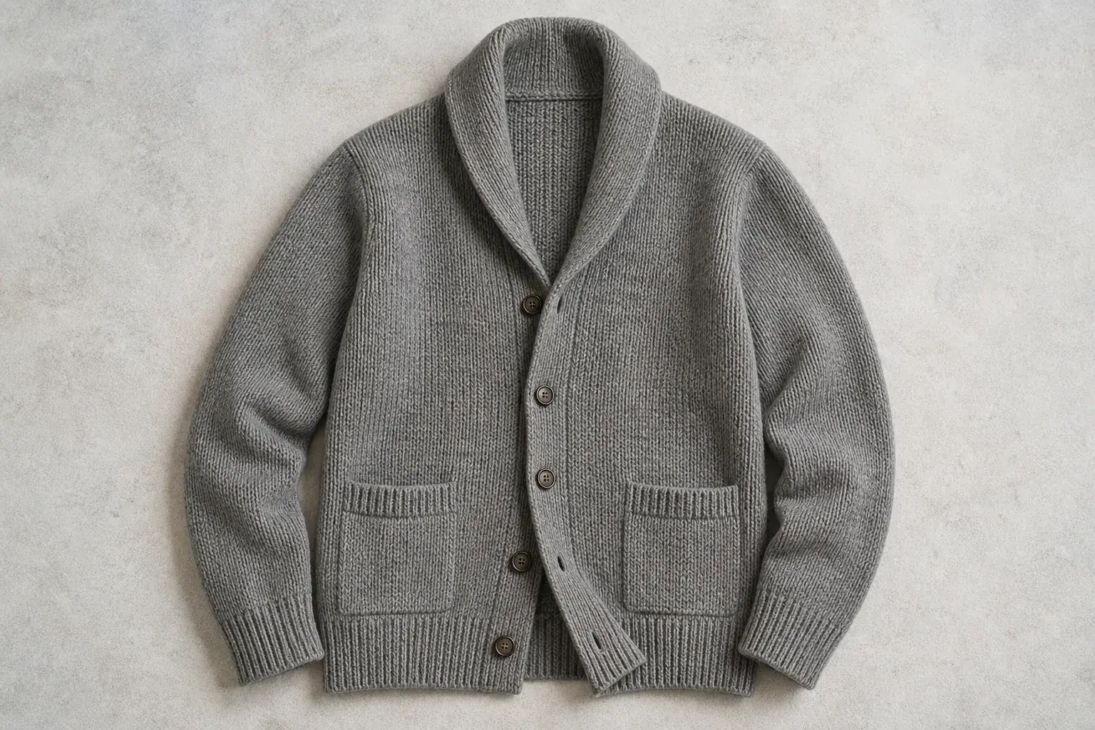 The Shawl Collar Cardigan