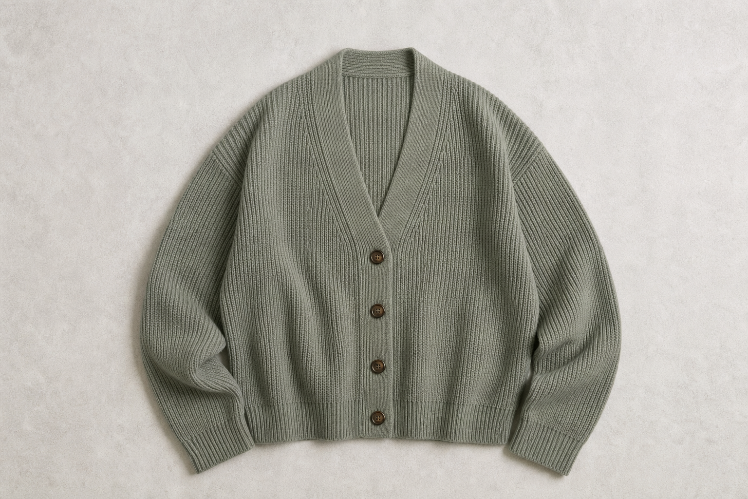 The Chunky V-Neck Cardigan