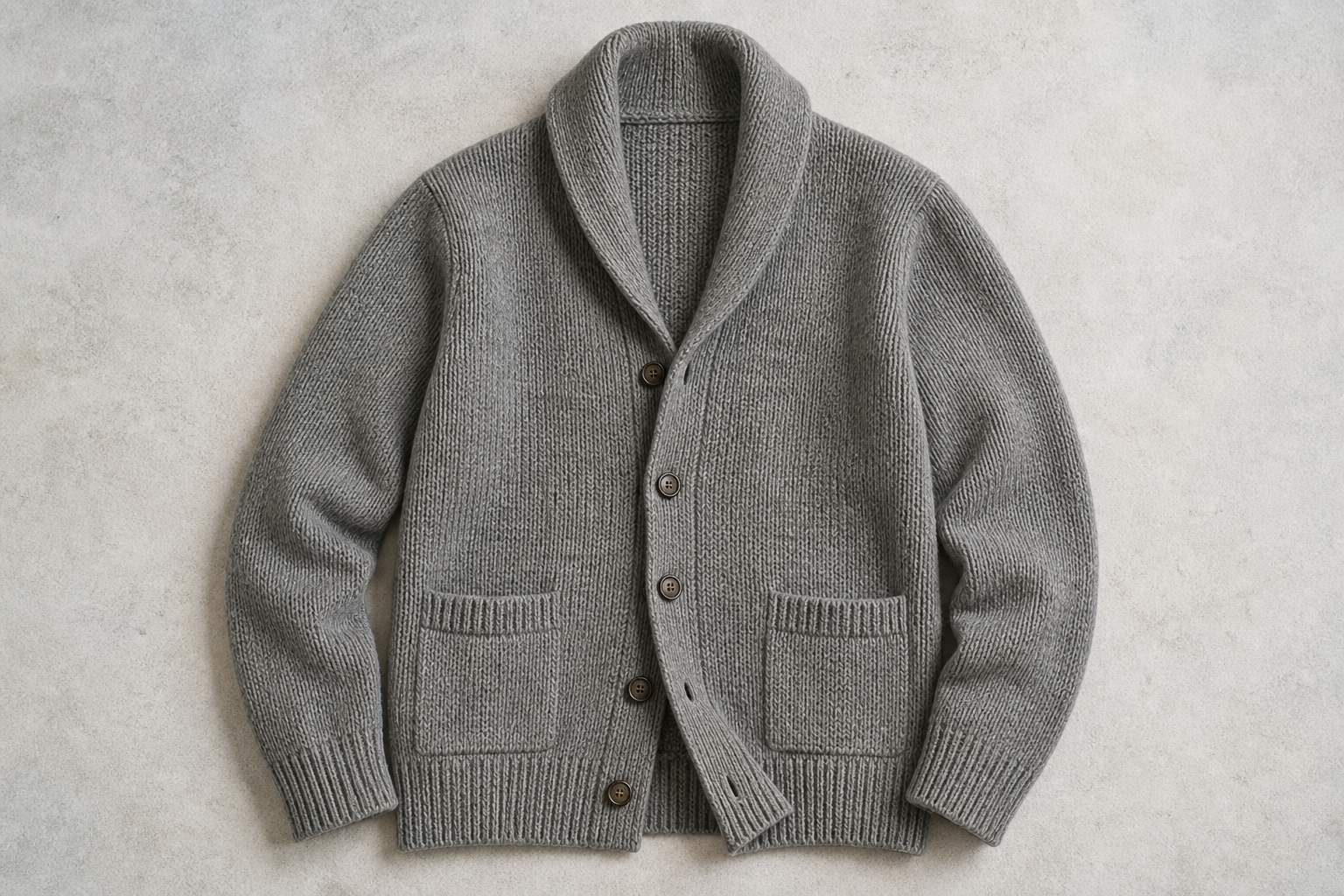 The Shawl Collar Cardigan